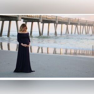 Pink Blush Maternity Dress